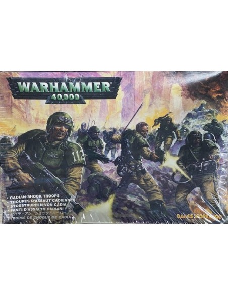 WARHAMMER 40K CADIAN SHOCK TROOPS