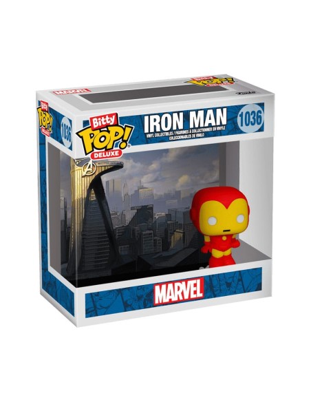 MARVEL: IRON MAN - IRON MAN (AVENGERTOWER) - BITTY POP DELUXE 1036