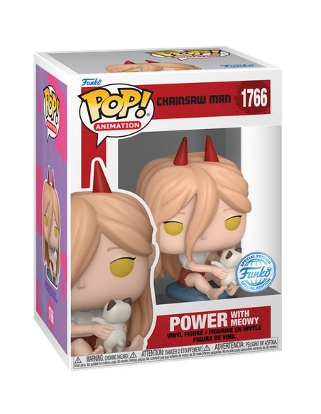 CHAINSAW MAN - POWER W/MEOWY - SPECIAL EDITION - POP 1766