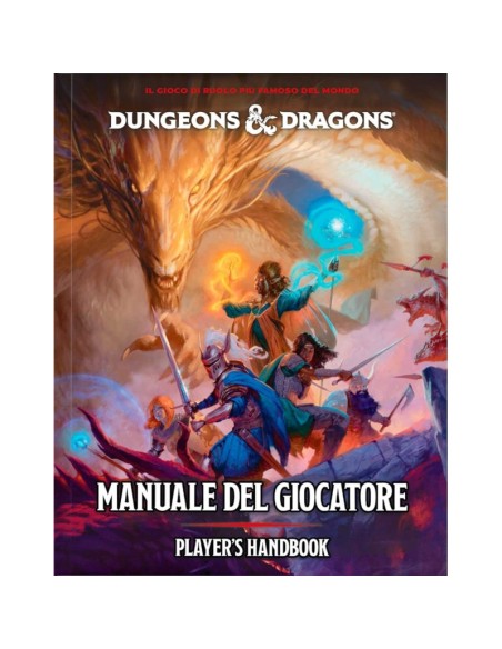 D&D 5.0 - MANUALE DEL GIOCATORE 2024 - HARD COVER