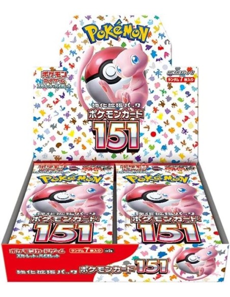 POKEMON 151 BOOSTER BOX JAPAN