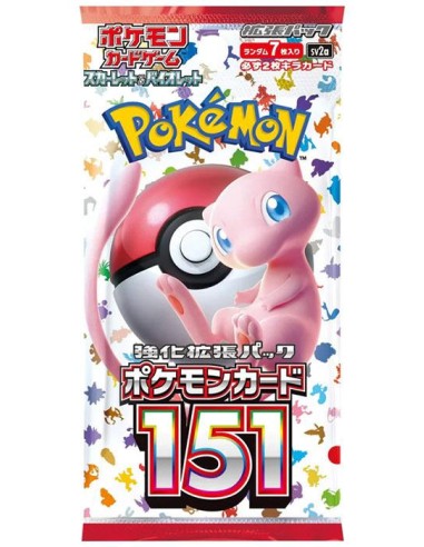POKEMON 151 BUSTA JAPAN