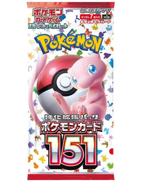 POKEMON 151 BUSTA JAPAN