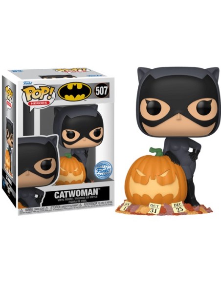 DC BATMAN CATWOMAN W/PUMPKIN - SPECIAL EDITION - POP 507
