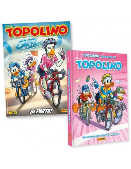 TOPOLINO 3624 CON TOPOLIBRO CICLISMO