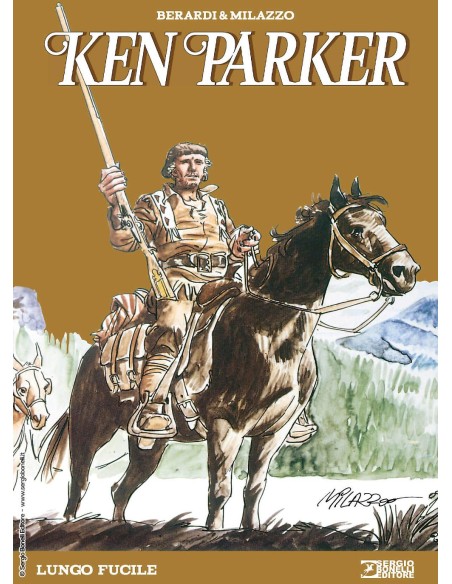KEN PARKER 1 LUNGO FUCILE - VARIANT ORO
