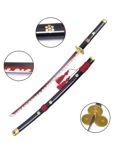 KATANA NERA ENMA ZORO Cm 110 - SH661BK.55