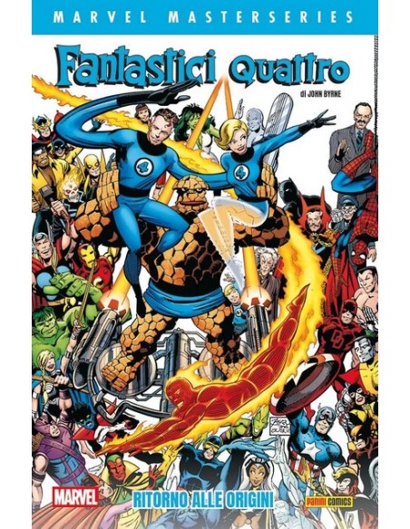 MARVEL MASTERSERIES FANTASTICI QUATTRO DI JOHN BYRNE 1 RITORNO ALLE ORIGINI