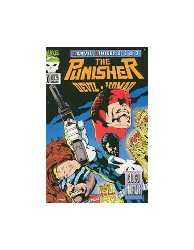 PUNISHER DEVIL NOMAD GIOCO MORTALE 3 - MARVEL MINISERIE 10