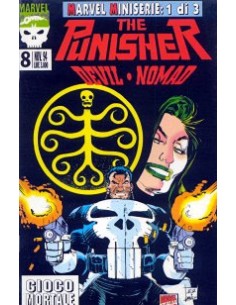 PUNISHER DEVIL NOMAD GIOCO MORTALE 1 - MARVEL MINISERIE 8