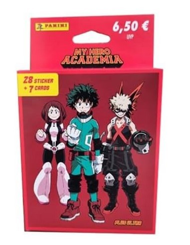 MY HERO ACADEMIA ECOBLISTER - (contiene: 5 bustine + 1 card Limited Edition (di 3)
