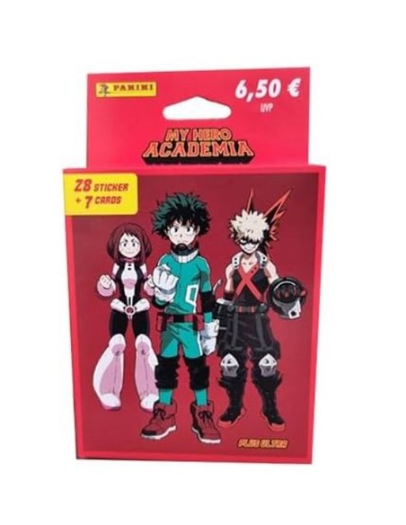 MY HERO ACADEMIA ECOBLISTER - (contiene: 5 bustine + 1 card Limited Edition (di 3)