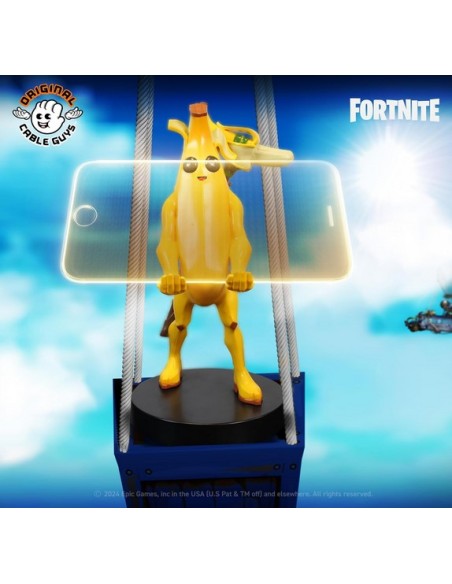 FORTNITE - CABLE GUYS FIGURE - CHARGING HOLDER - PEELY 20CM