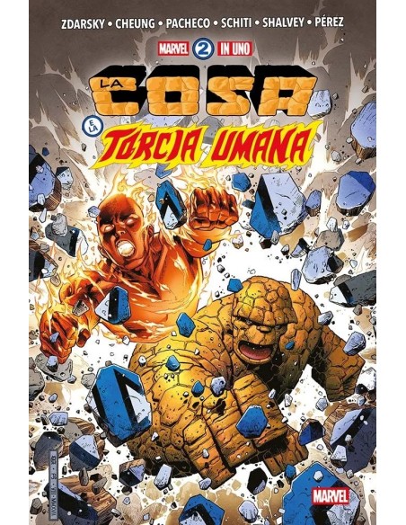 MARVEL 2-IN-UNO: LA COSA E LA TORCIA UMANA - MARVEL DELUXE
