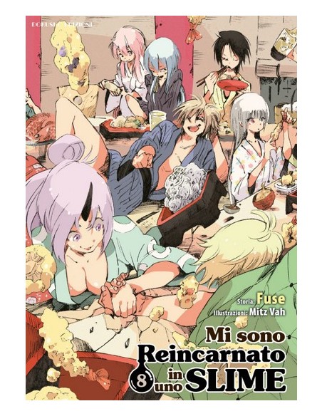 MI SONO REINCARNATO IN UNO SLIME 8 LIMITED EDITION