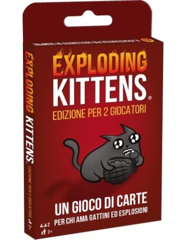 EXPLODING KITTENS - EDIZIONE PER 2 GIOCATORI