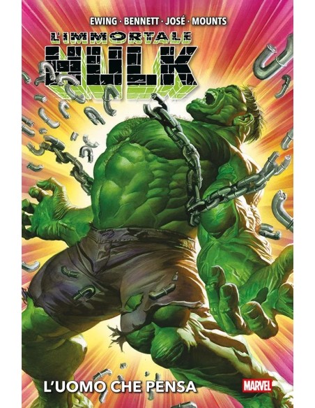 L`IMMORTALE HULK VOL. 4 L`UOMO CHE PENSA - MARVEL DELUXE
