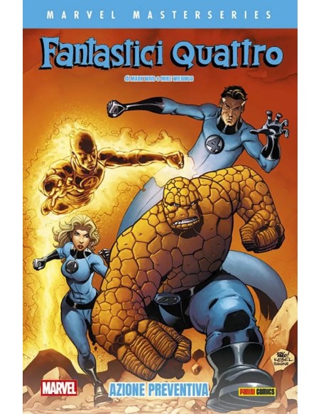 MARVEL MASTERSERIES FANTASTICI QUATTRO DI MARK WAID E MIKE WIERINGO 2 AZIONE AUTORITARIA