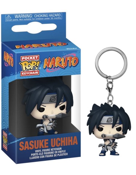 NARUTO: SHIPPUDEN - SASUKE - POCKET POP KEYCHAIN