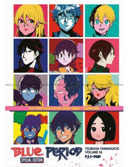 BLUE PERIOD 16 SPECIAL EDITION - ED. VARIANT CON COLORING BOOK