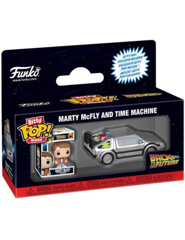 BACK TO THE FUTURE - TIME MACHINE - BITTY POP