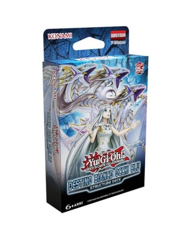 YU-GI-OH! - STRUCTURE DECK - DESTINO BIANCO OCCHI BLU UNLIMITED - (MAZZO SINGOLO)