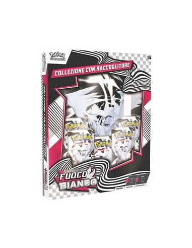 POKEMON - SCARLATTO E VIOLETTO 10.5 - COLLEZIONE CON RACCOGLITORE FUOCO BIANCO