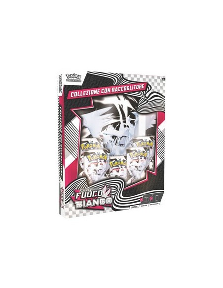 POKEMON - SCARLATTO E VIOLETTO 10.5 - COLLEZIONE CON RACCOGLITORE FUOCO BIANCO