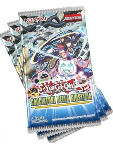 YU-GI-OH! - CACCIATORI DELLA GIUSTIZIA (JUSTICE HUNTERS) - BUSTA - ITA