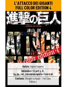 L`ATTACCO DEI GIGANTI FULL COLOR EDITION 4