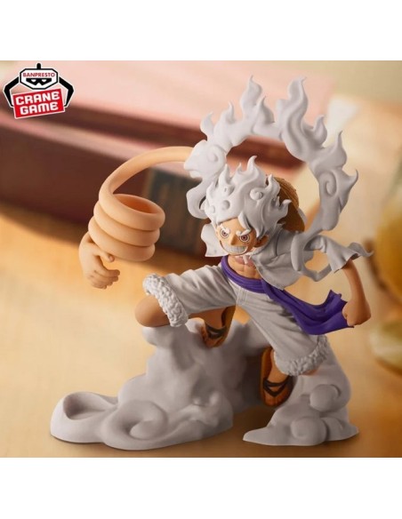 ONE PIECE - MONKEY.D.LUFFY GEAR 5 - STATUA 10CM