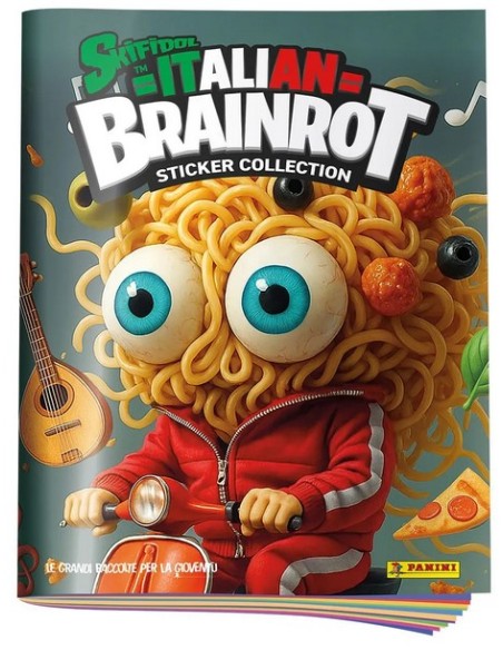 SKIFIDOL ITALIAN BRAINROT STICKER COLLECTION ALBUM