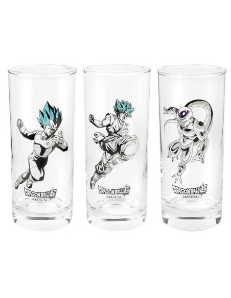 DRAGON BALL SUPER - SET 3 GLASSES (290ML)