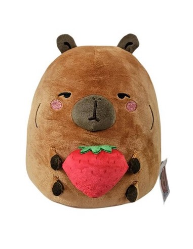 CAPIBARA CON FRAGOLA PELOUCHE 30CM