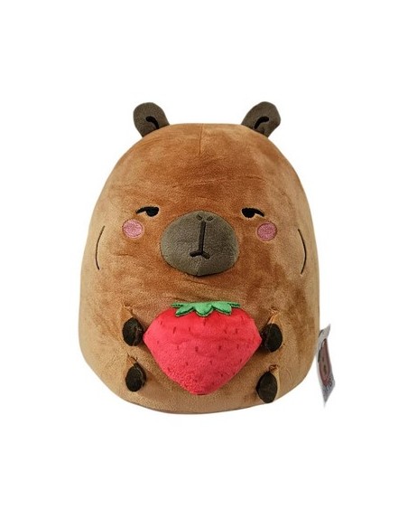 CAPIBARA CON FRAGOLA PELOUCHE 30CM