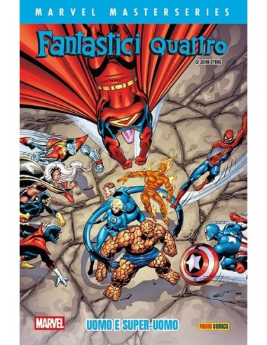 MARVEL MASTERSERIES FANTASTICI QUATTRO DI JOHN BYRNE 2 UOMO E SUPERUOMO