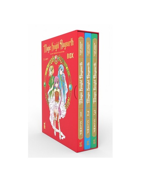 MAGIC KNIGHT RAYEARTH - CLAMP PREMIUM COLLECTION - BOX 1 - OSHARE 14