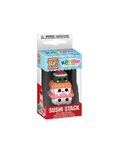 KAWAII FOODIES - SUSHI STACK - POCKET POP KEYCHAIN