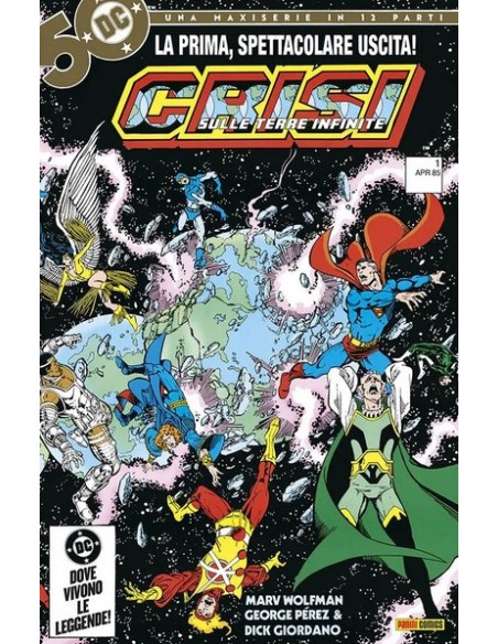 DC FACSIMILE EDITION CRISI SULLE TERRE INFINITE 1