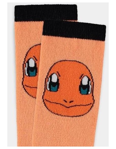 POKEMON CHARMANDER KNEE HIGH SOCKS/CALZE - TAGLIA 39-42 EU