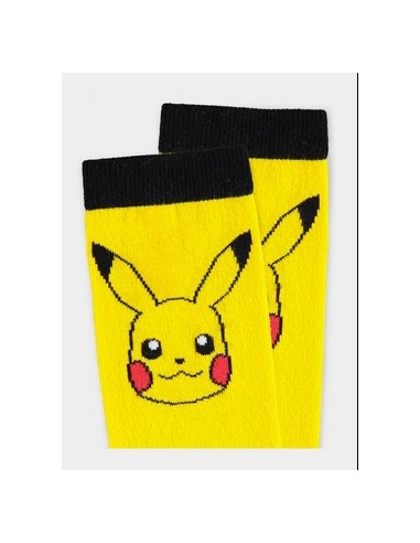 POKEMON PIKACHU KNEE HIGH SOCKS/CALZE - TAGLIA 39-42 EU