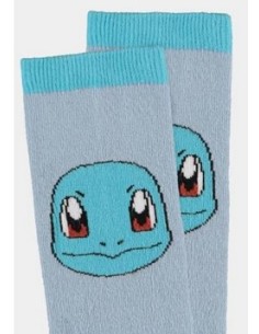 POKEMON SQUIRTLE KNEE HIGH SOCKS/CALZE - TAGLIA 35-38