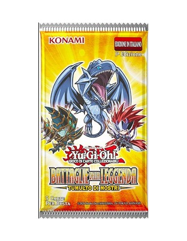 YU-GI-OH! - BATTAGLIE DELLA LEGGENDA: TUMULTO DI MOSTRI - (BATTLE OF LEGEND: MONSTER MAYHEM) BUSTA - ITA