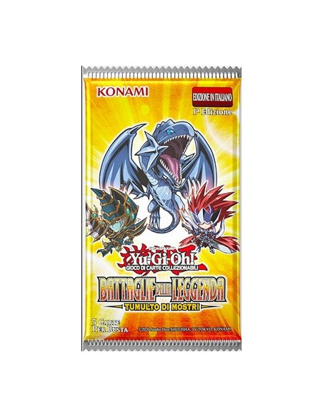 YU-GI-OH! - BATTAGLIE DELLA LEGGENDA: TUMULTO DI MOSTRI - (BATTLE OF LEGEND: MONSTER MAYHEM) BUSTA - ITA