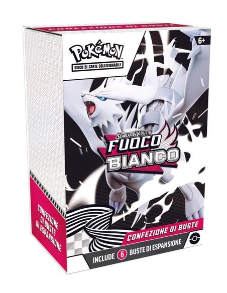 POKEMON - SCARLATTO & VIOLETTO 10.5 FUOCO BIANCO - BUNDLE DA 6 BUSTE (IT)