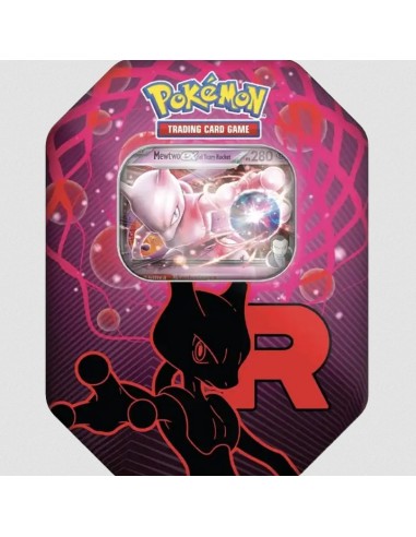 POKEMON - BUNDLE TIN DA COLLEZIONE TEAM ROCKET - MEWTO EX