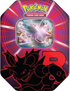 POKEMON - BUNDLE TIN DA COLLEZIONE TEAM ROCKET - NIDOKING EX