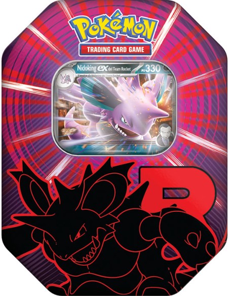 POKEMON - BUNDLE TIN DA COLLEZIONE TEAM ROCKET - NIDOKING EX