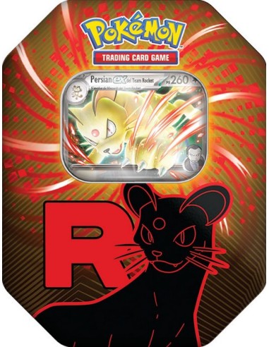 POKEMON - BUNDLE TIN DA COLLEZIONE TEAM ROCKET - PERSIAN EX