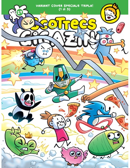 SCOTTECS GIGAZINE 27 VARIANT LIMITATA ESCLUSIVA FUMETTERIE 1 DI 3
